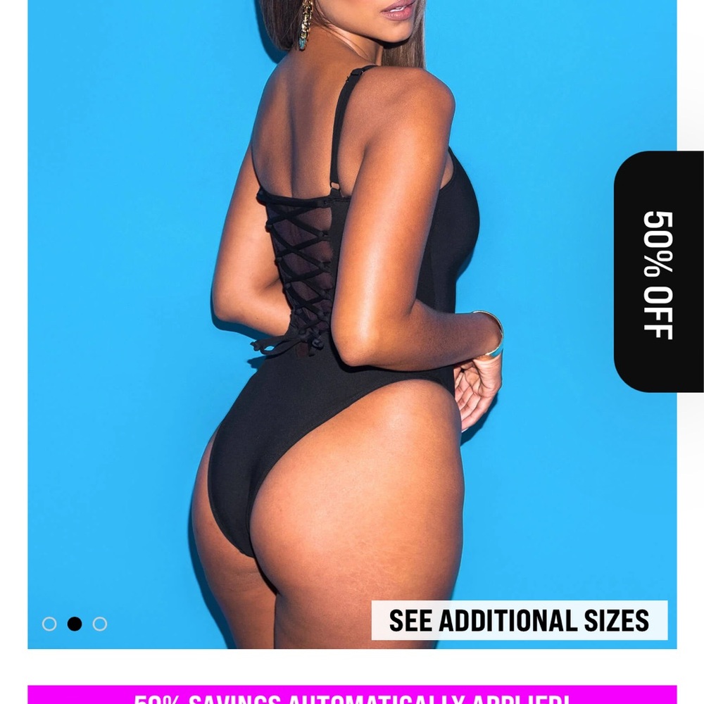 TA3 hi-cut zippy swimsuit size XL